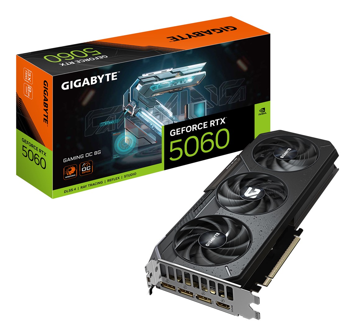 GIGABYTE GeForce RTX 5060 GAMING OC