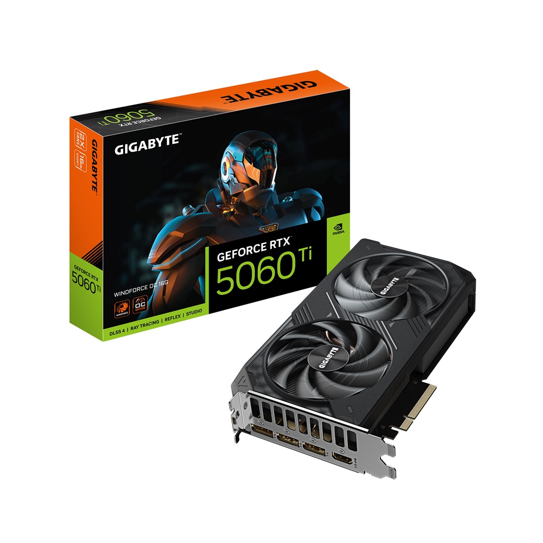 GIGABYTE  GeForce RTX 5060 Ti WINDFORCE