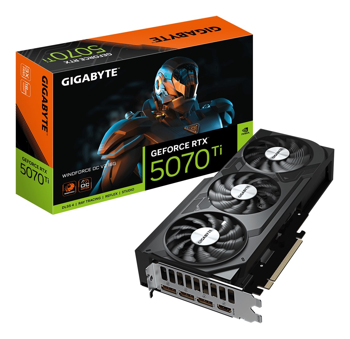 GIGABYTE  GeForce RTX 5070 Ti WINDFORCE