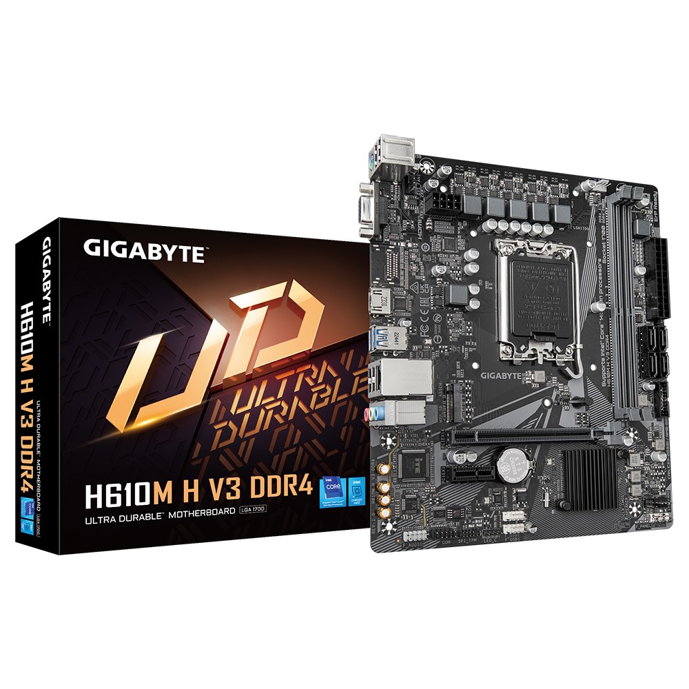 GIGABYTE H610M H V3 DDR4 Motherboard