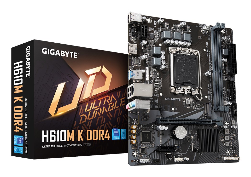 GIGABYTE H610M K DDR4 Motherboard -