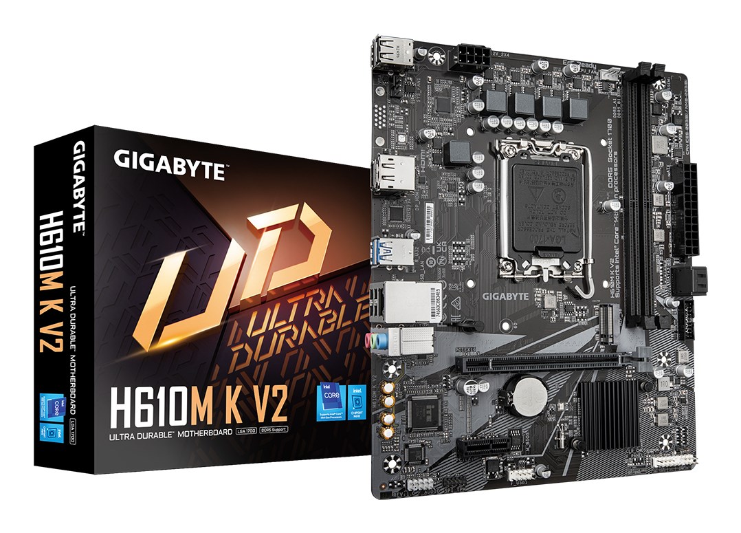 GIGABYTE  H610M K V2 Motherboard -