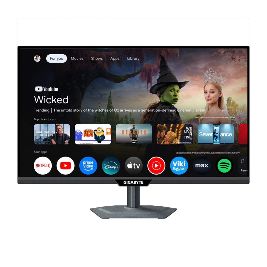 GIGABYTE M27QS 27" 2K QHD Smart