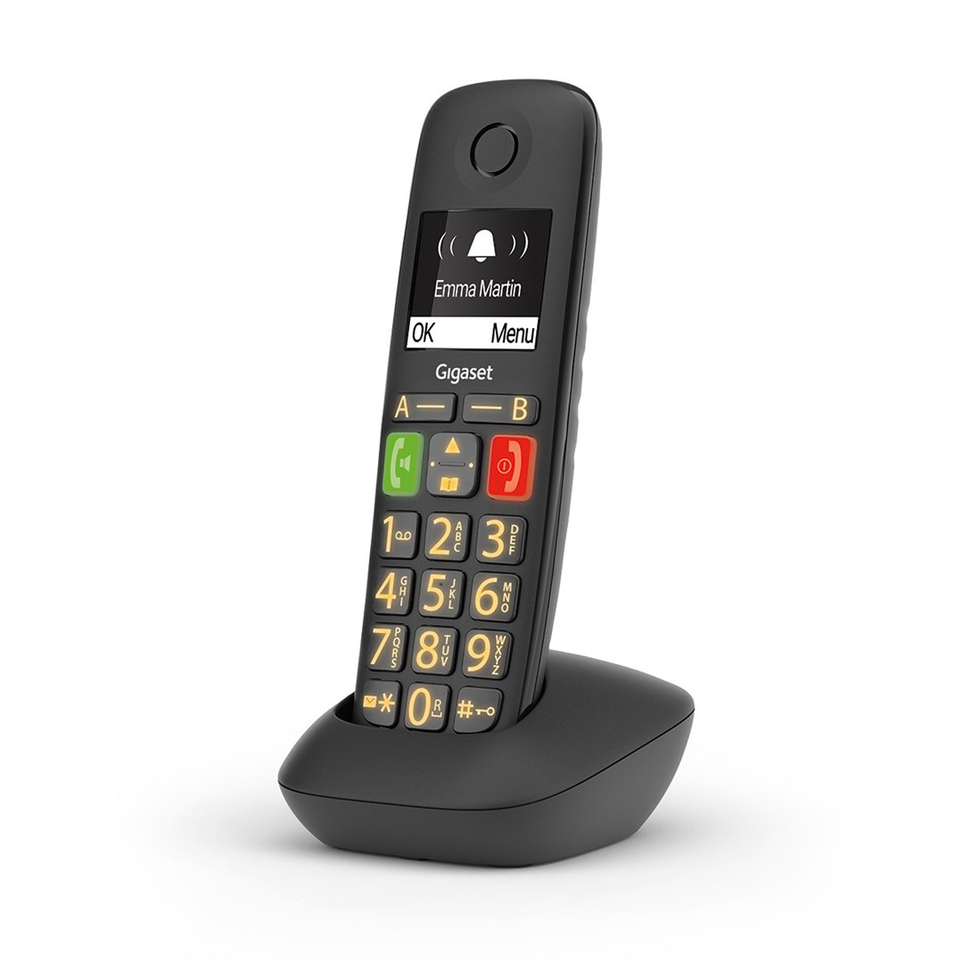 Gigaset  E290HX DECT telephone Black |