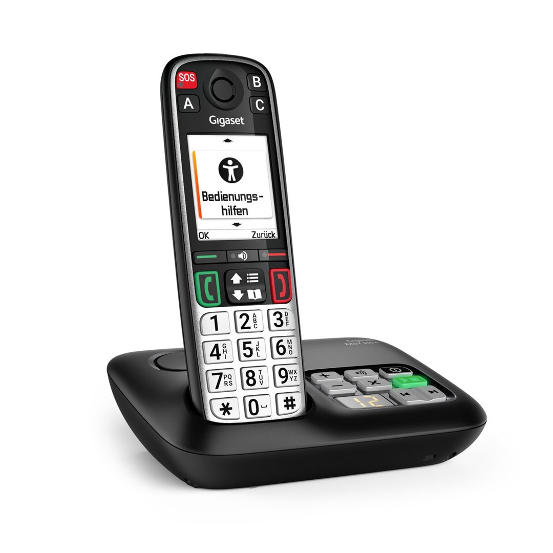 Gigaset EASY 500A Analog/DECT telephone Caller