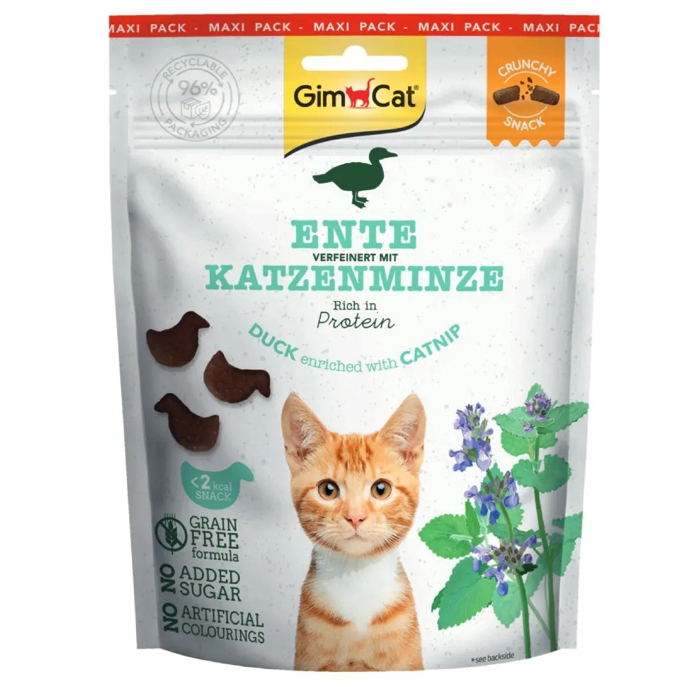 GimCat  Crunchy Snacks Duck with Catnip