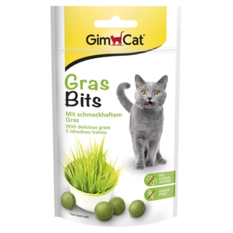 GimCat GrasBits Crunchy Grass Bites –