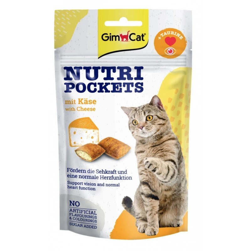 GimCat Nutri pockets Cheese - cat