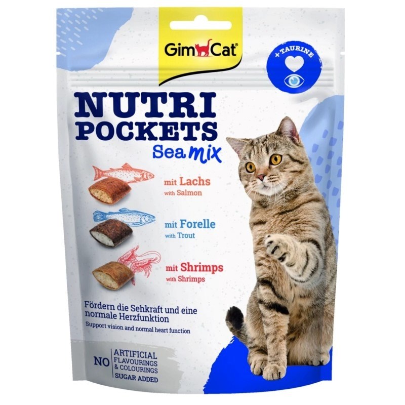GimCat Nutri Pockets Sea mix –