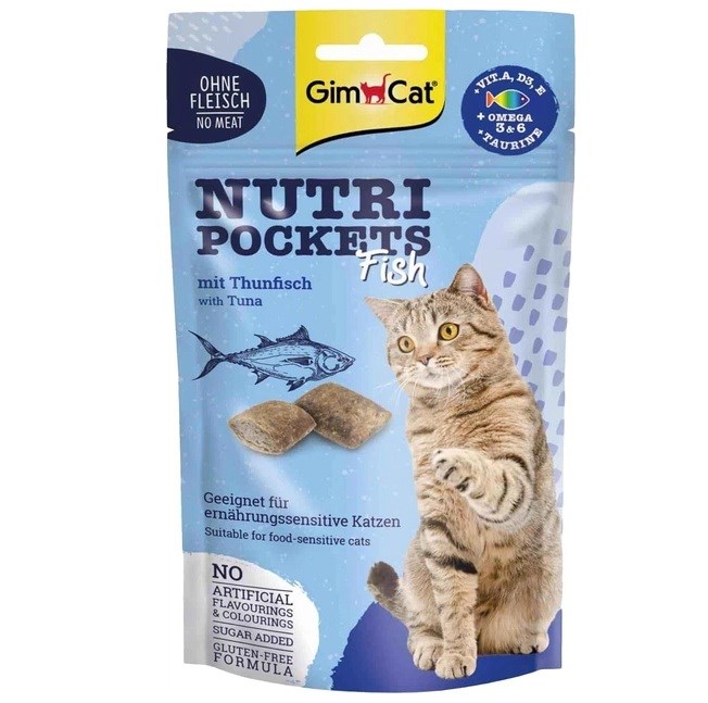 GimCat Nutri pockets Tuna - cat