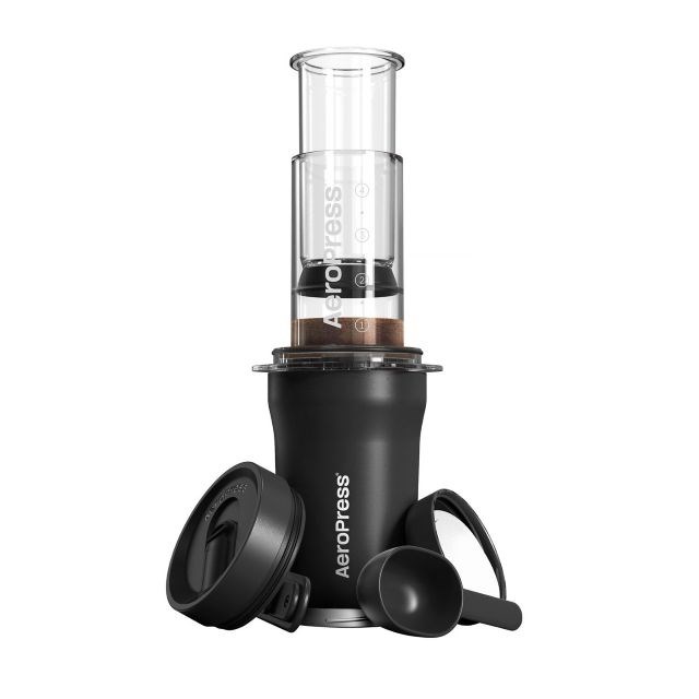 AeroPress Go Plus coffee maker with