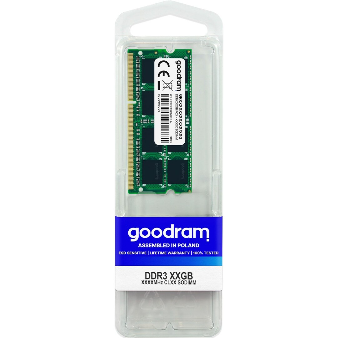 GOODRAM  DDR3 SODIMM 8GB/1600 CL11 |