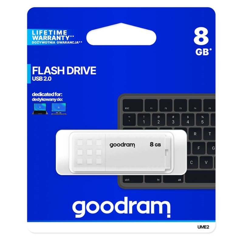 GOODRAM  Pendrive UME2 8GB USB 2