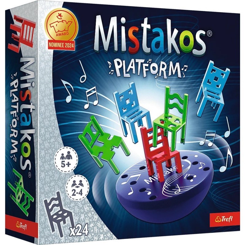 Trefl Gra zręcznościowa Mistakos Krzesła Platform