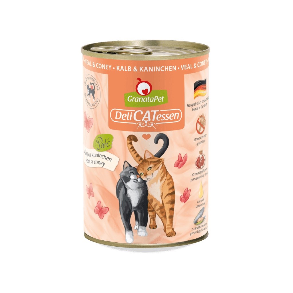 GranataPet  DeliCATessen Veal and coney -