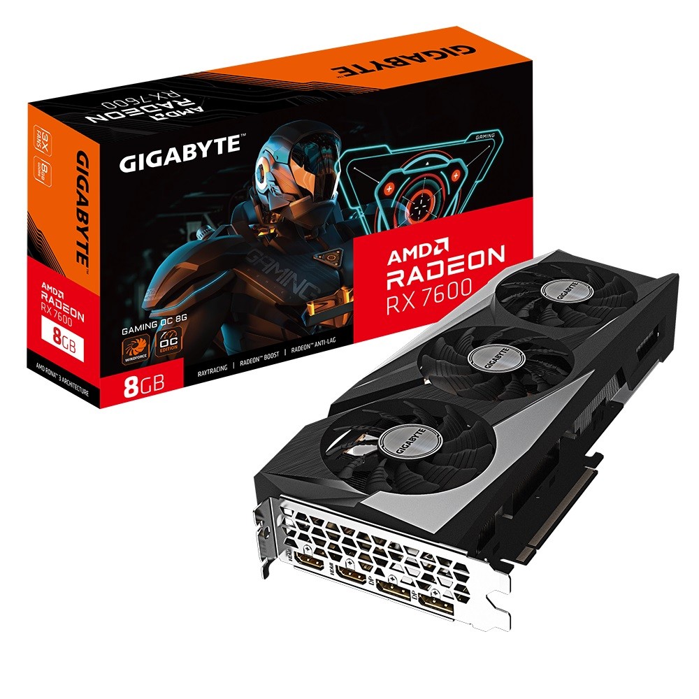 GIGABYTE Graphics card Radeon RX 7600