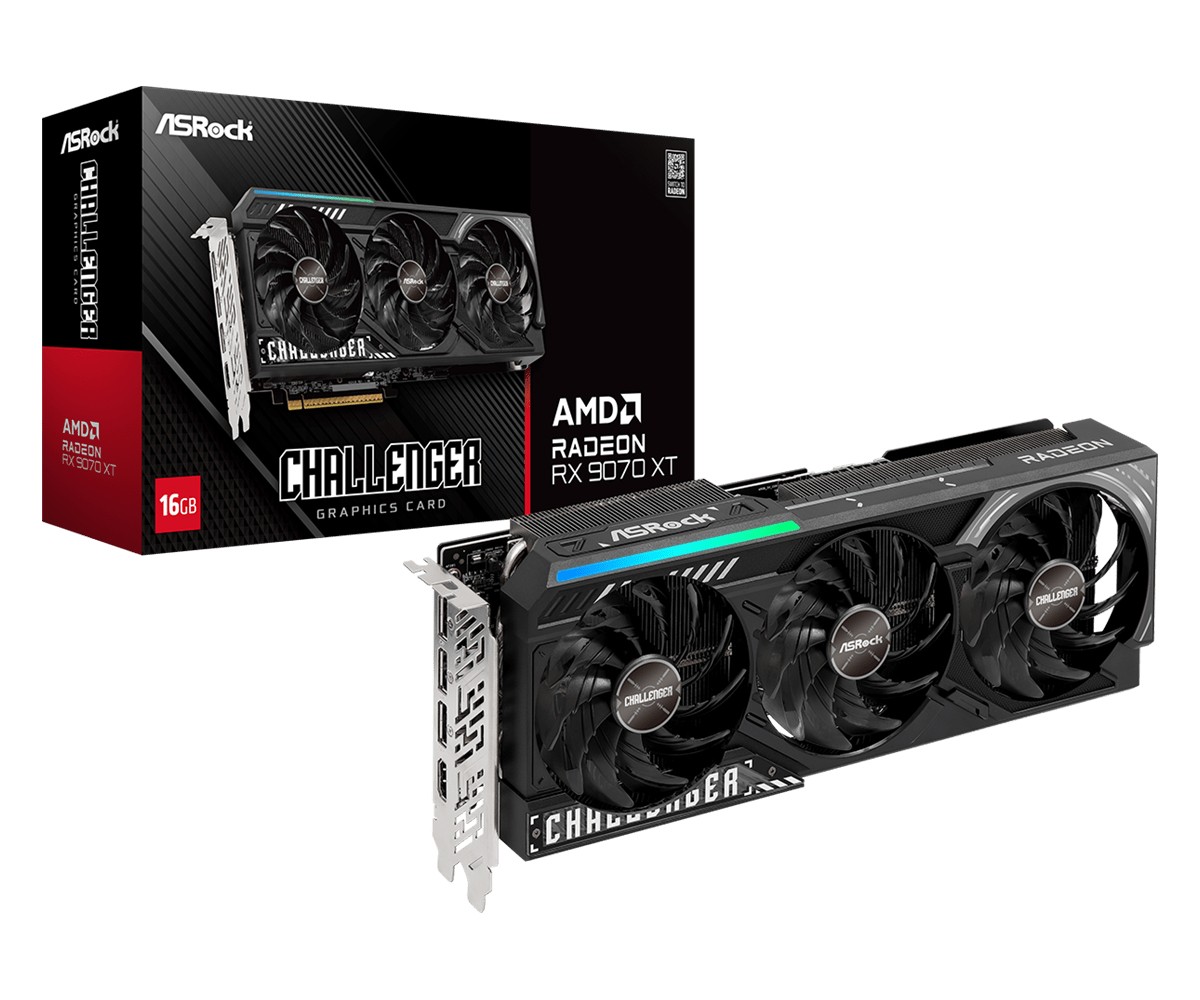 ASRock  Graphics card Radeon RX 9070