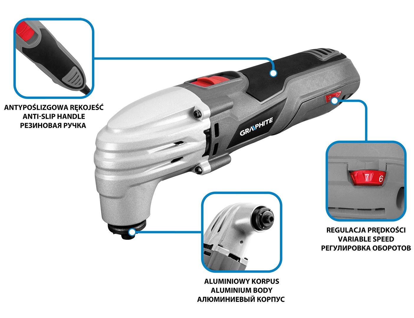 GRAPHITE 59G023 portable sander | 59G023