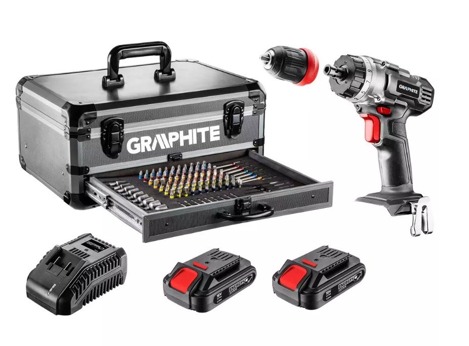 GRAPHITE Energy+ set in aluminum case: