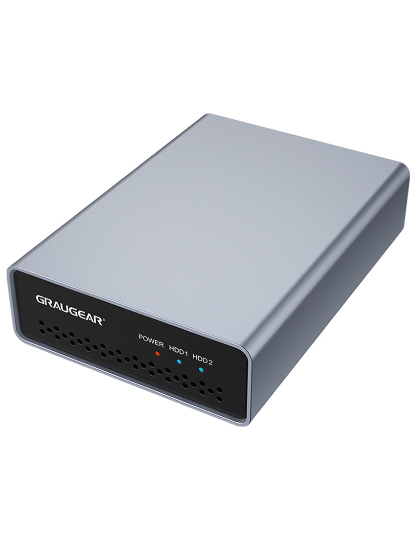GRAUGEAR  G-25RD2-AC-10G storage drive enclosure HDD/SSD