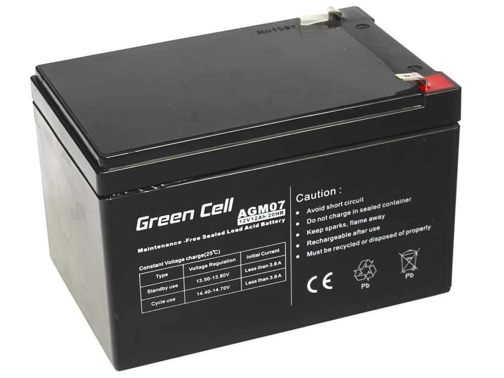 GREEN CELL  AGM 12V 12Ah |