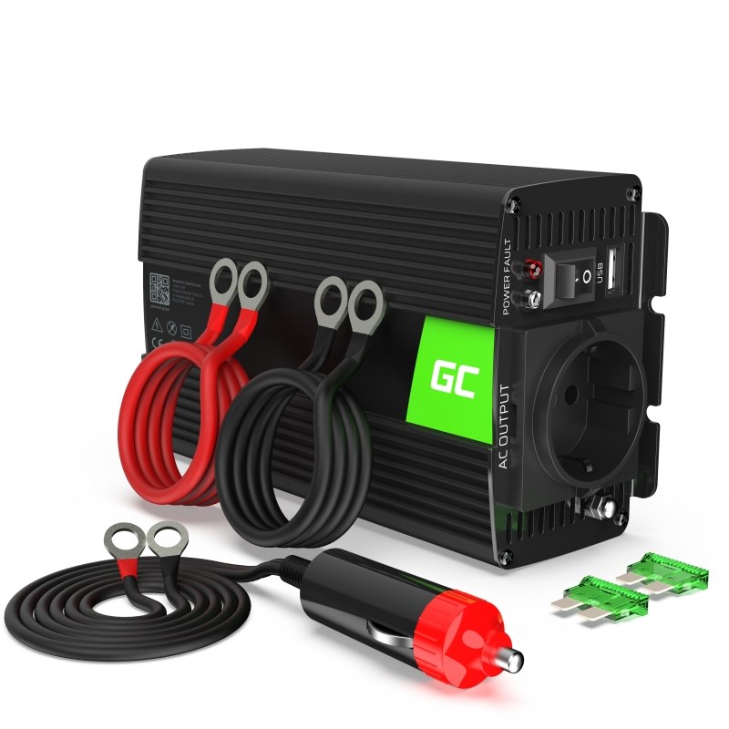 GREEN CELL  INV03DE power adapter/inverter Auto/Indoor