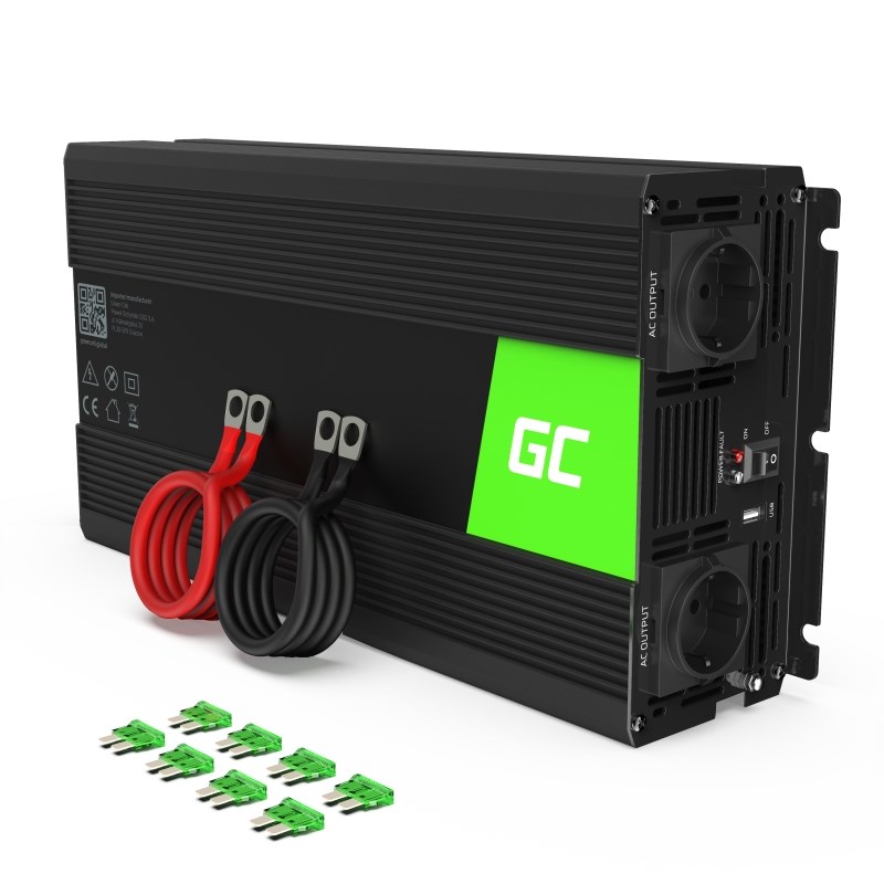 GREEN CELL INV19 power adapter/inverter Auto
