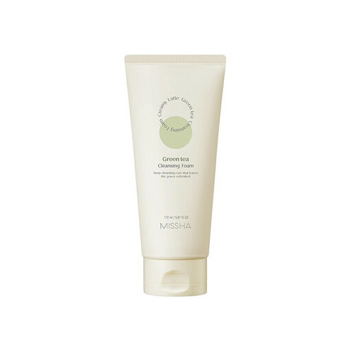 Missha Green Tea Cleansing Foam -