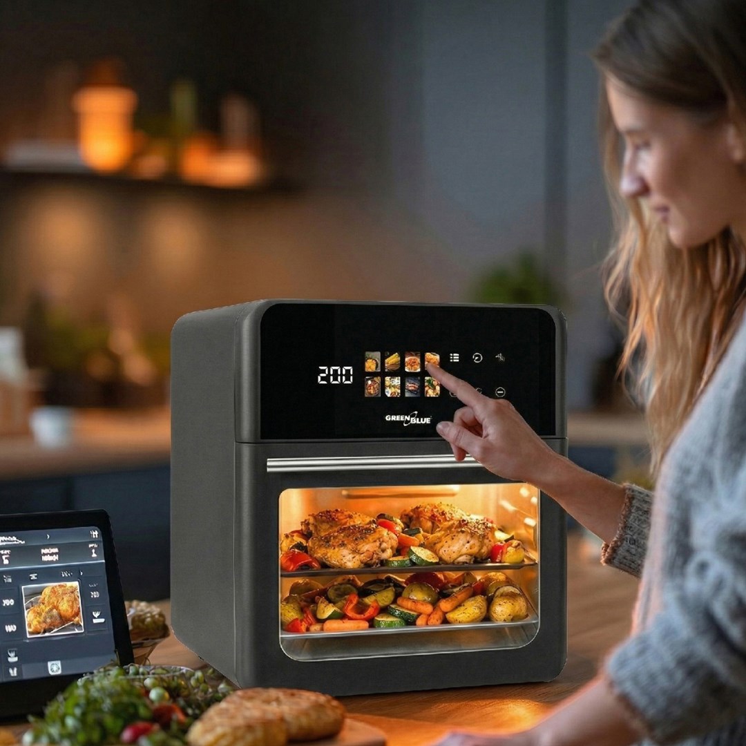 GreenBlue  AIR FRYER Oil-Free Air Fryer