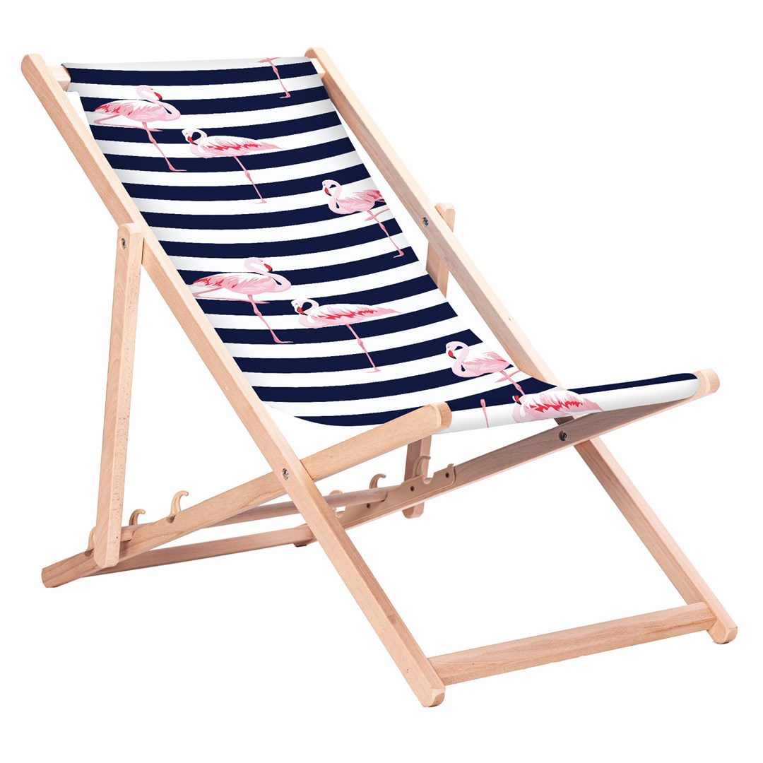 GreenBlue  GB183 Classic Beech Deck Chair