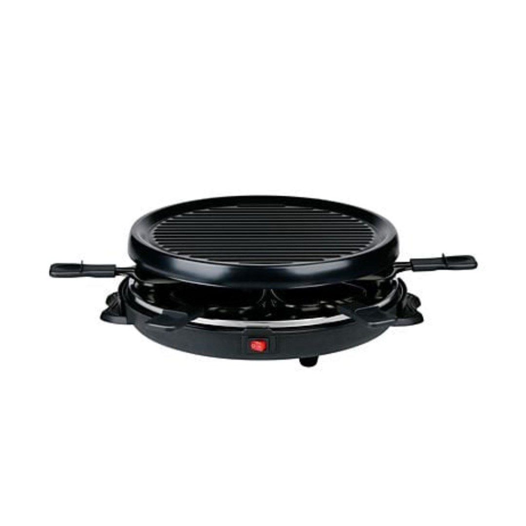 ALPINA Grill elektryczny Raclette  800W czarny