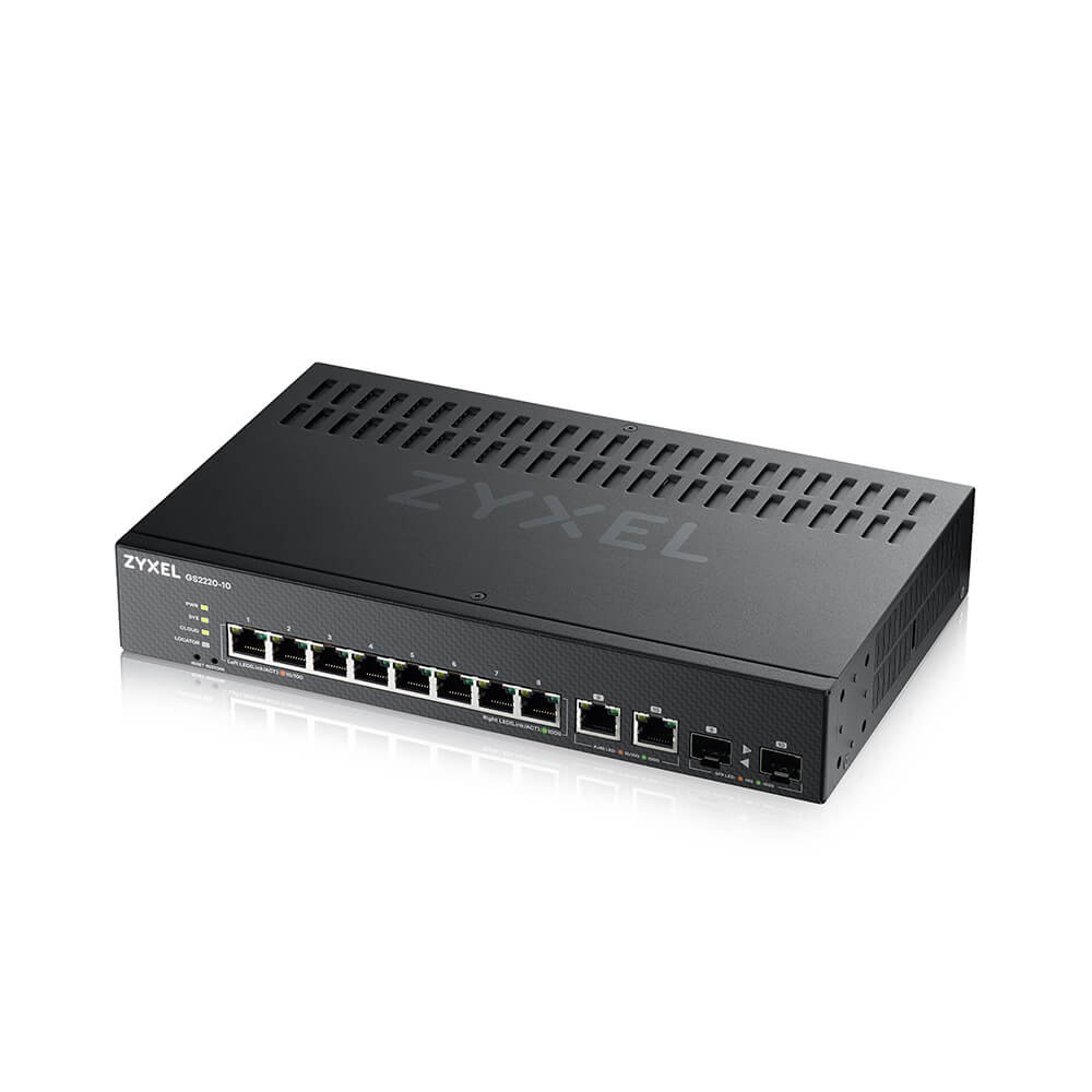Zyxel  GS2220 8xGbE L2 Switch 1Y