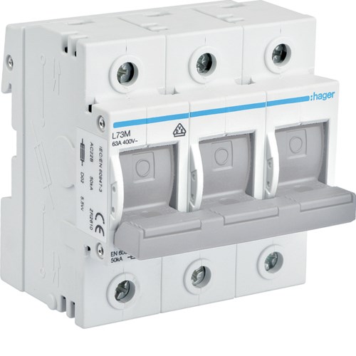 HAGER  L73M electrical switch 3P |