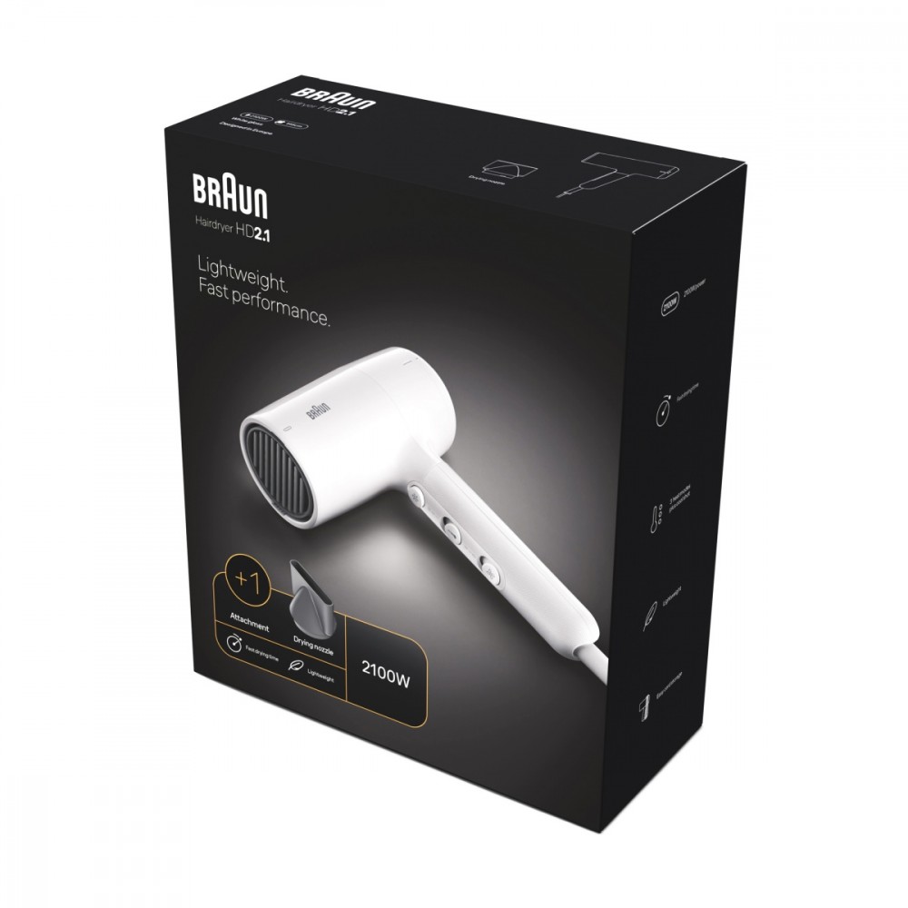 Braun Hair dryer DC2000W HD210E |