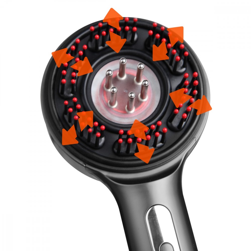 Media-Tech HAIRBRUSH MASSAGER MT6537 | MT6537
