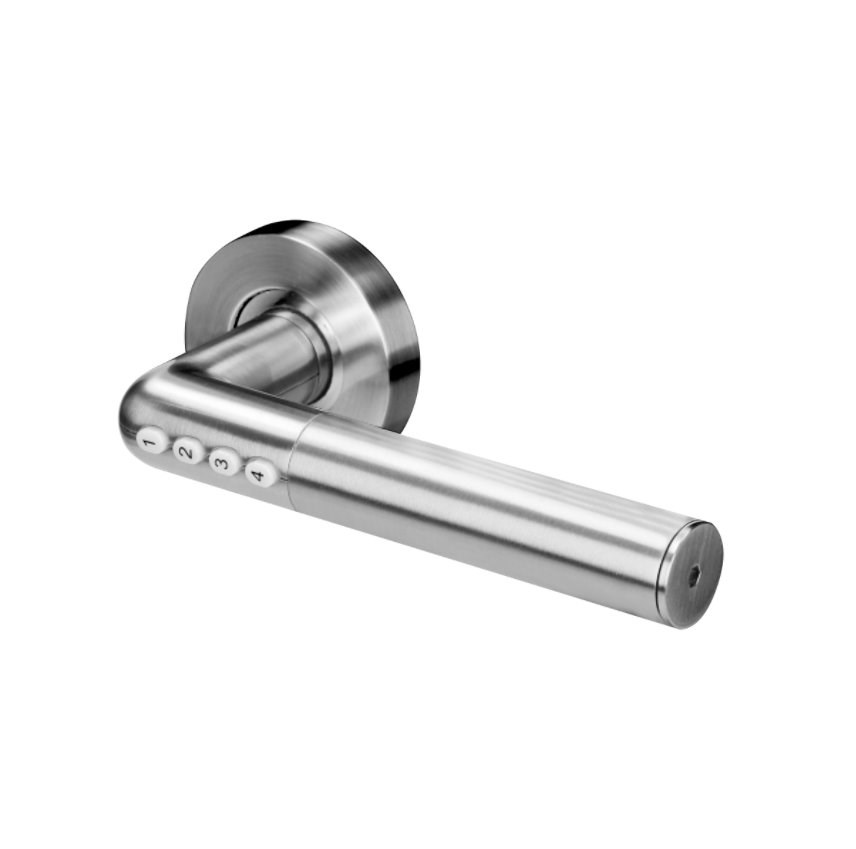 ORNO Handle with code lock IP44