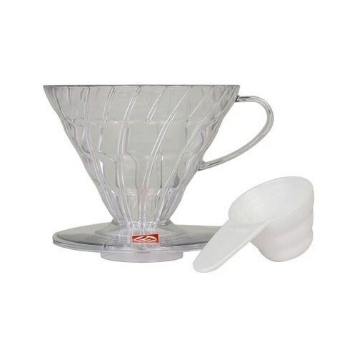 HARIO  V60-02 Clear Plastic Drip |
