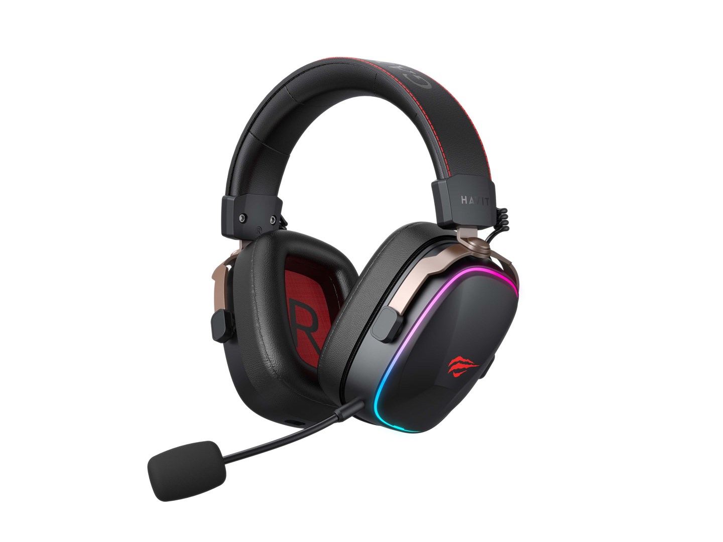 HAVIT  H2039BG Gaming headphones Red |