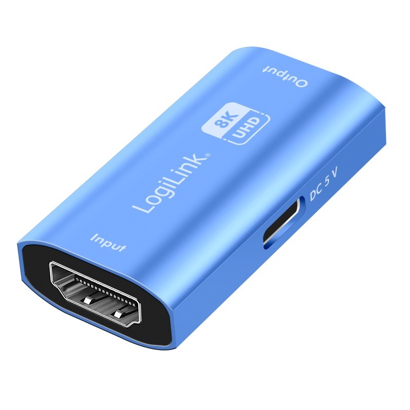LogiLink  HDMI repeater, 20m, 8K 60Hz