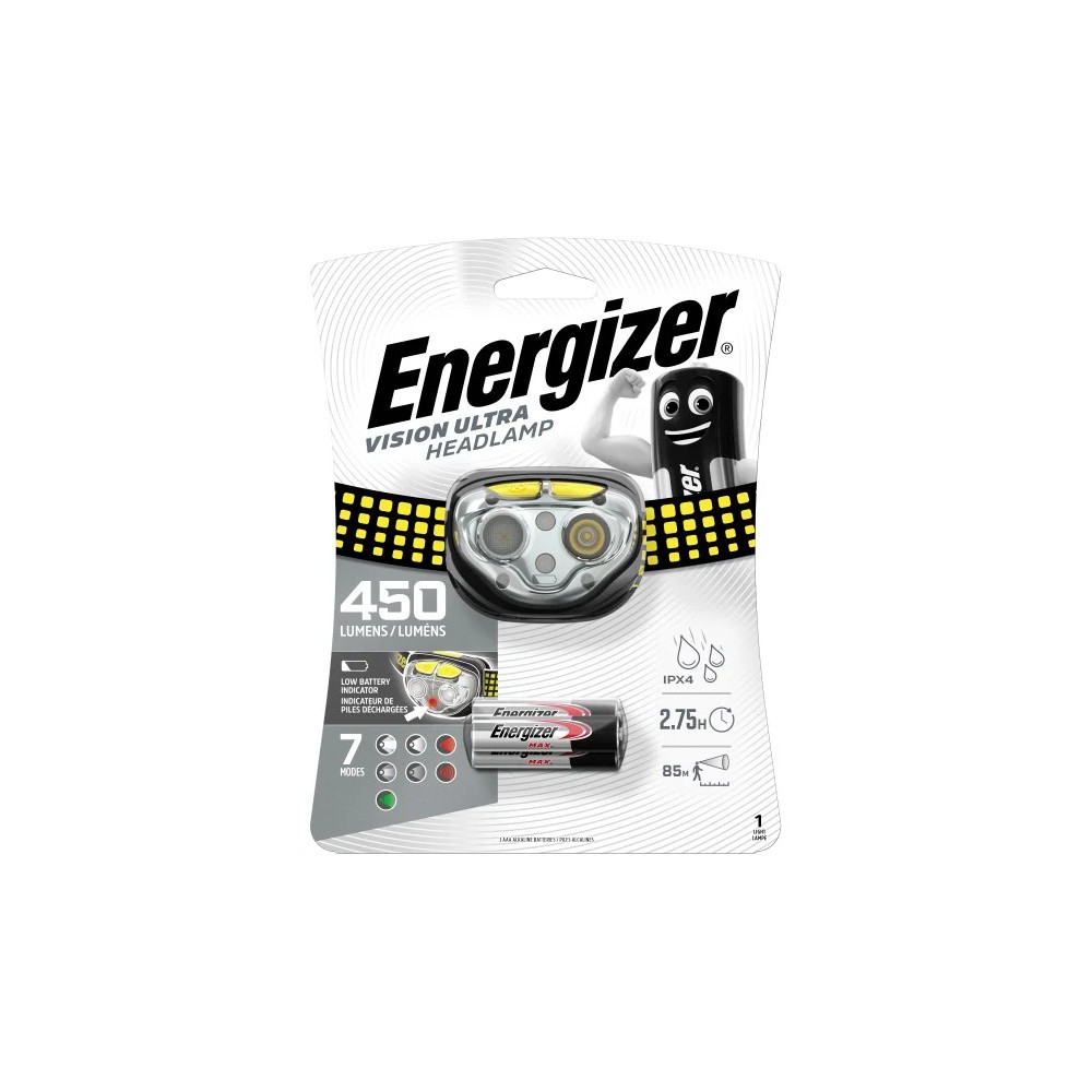 ENERGIZER  HEADLAMP VISION ULTRA 450 LUMENS