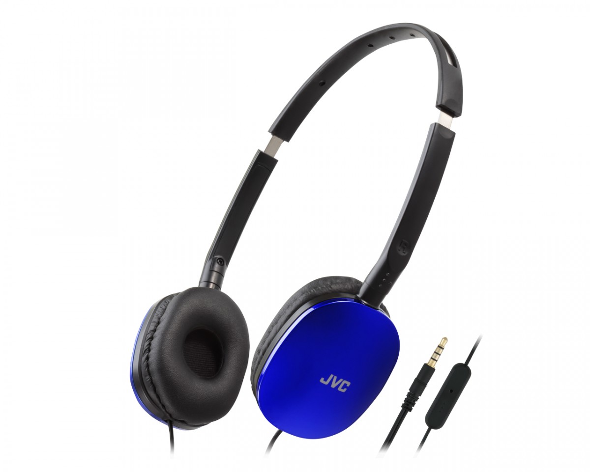 JVC Headphones HA-S160M blue | JVC
