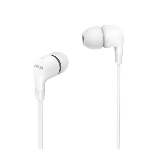 Philips  Headphones TAE1105WT White TAE1105WT/00 |
