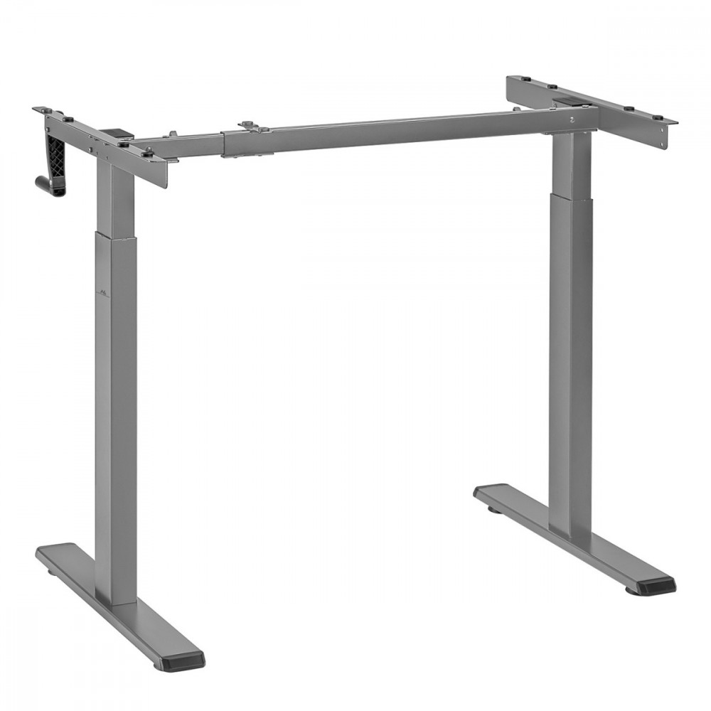 Maclean Height adjusted desk Frame, gray