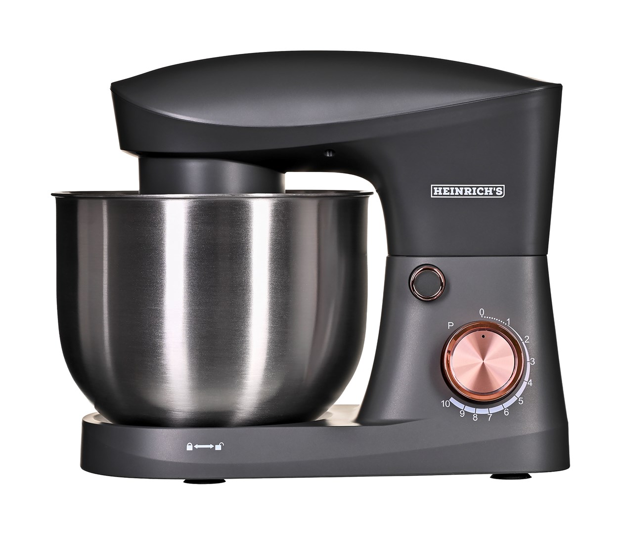 HEINRICH`S HKM 8077 Küchenmaschine Titan |