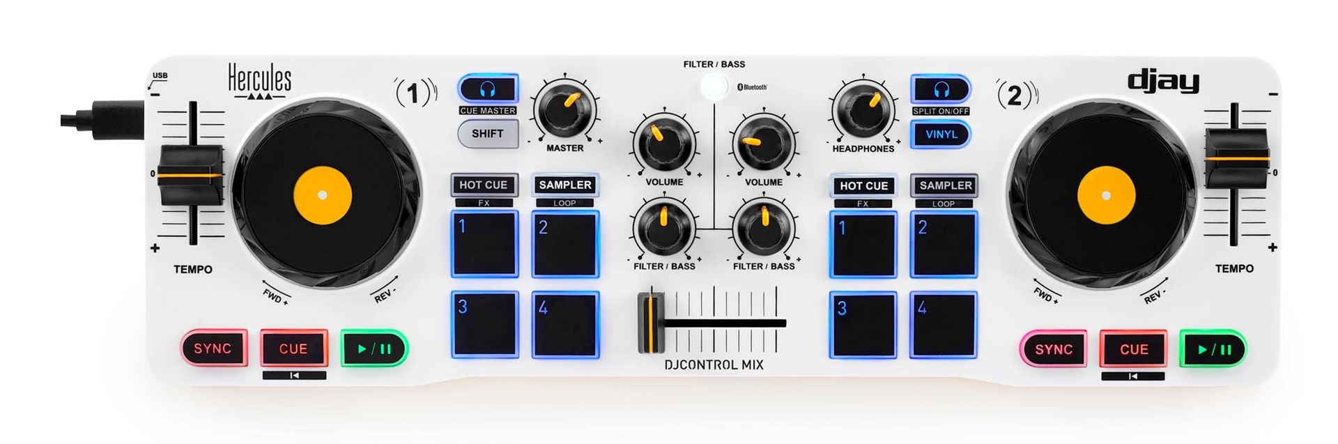 Hercules  4780921 DJ controller 2 channels