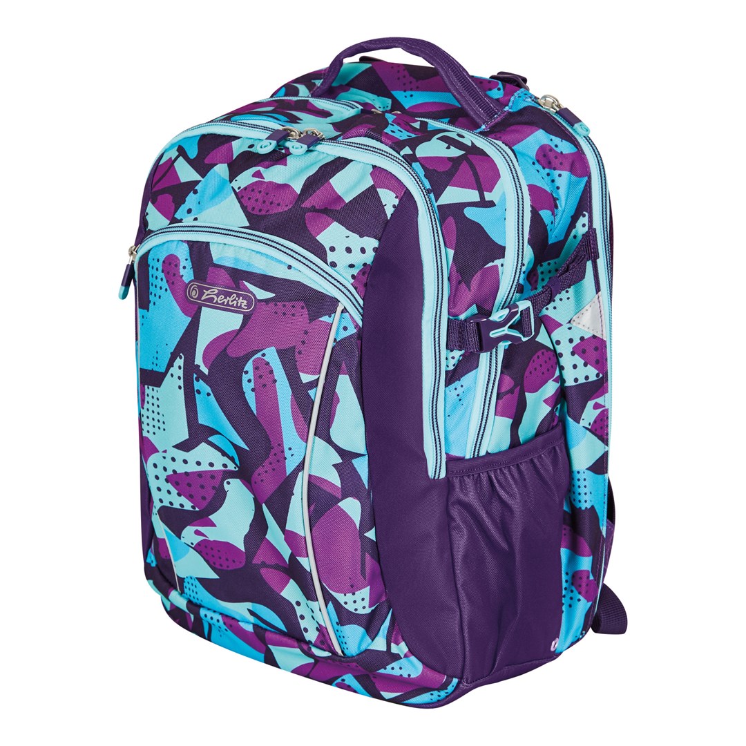 No name Herlitz Ultimate CamoPurple backpack