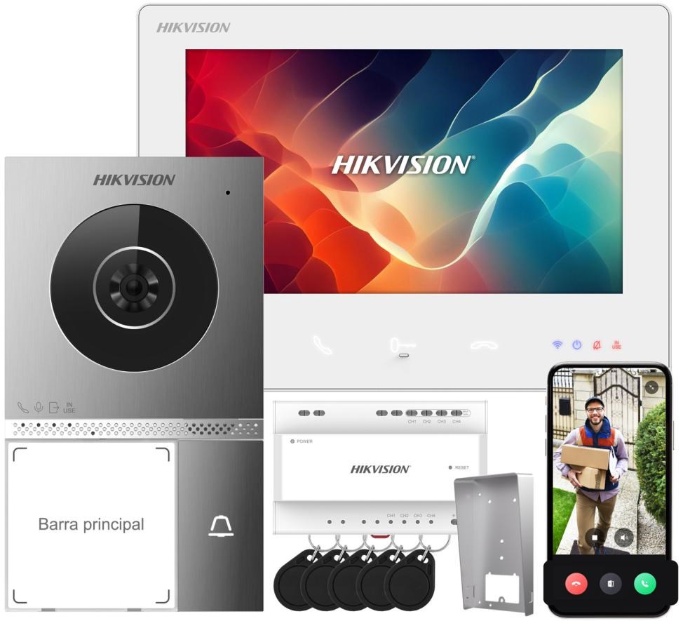 Hikvision  2-wire Video Intercom Set DS-KIS705EY
