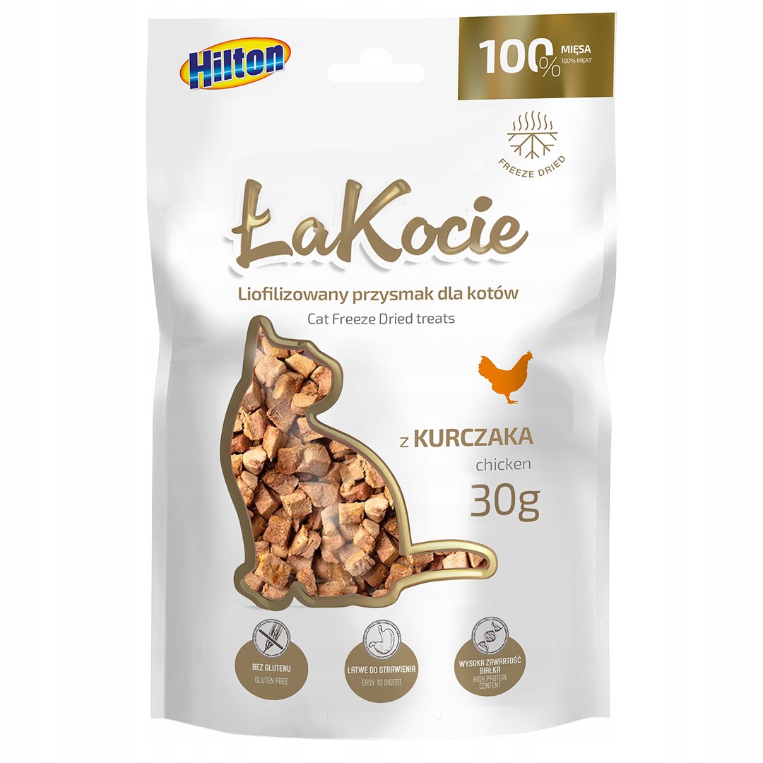 Hilton  ŁaKocie Freeze dried chicken -