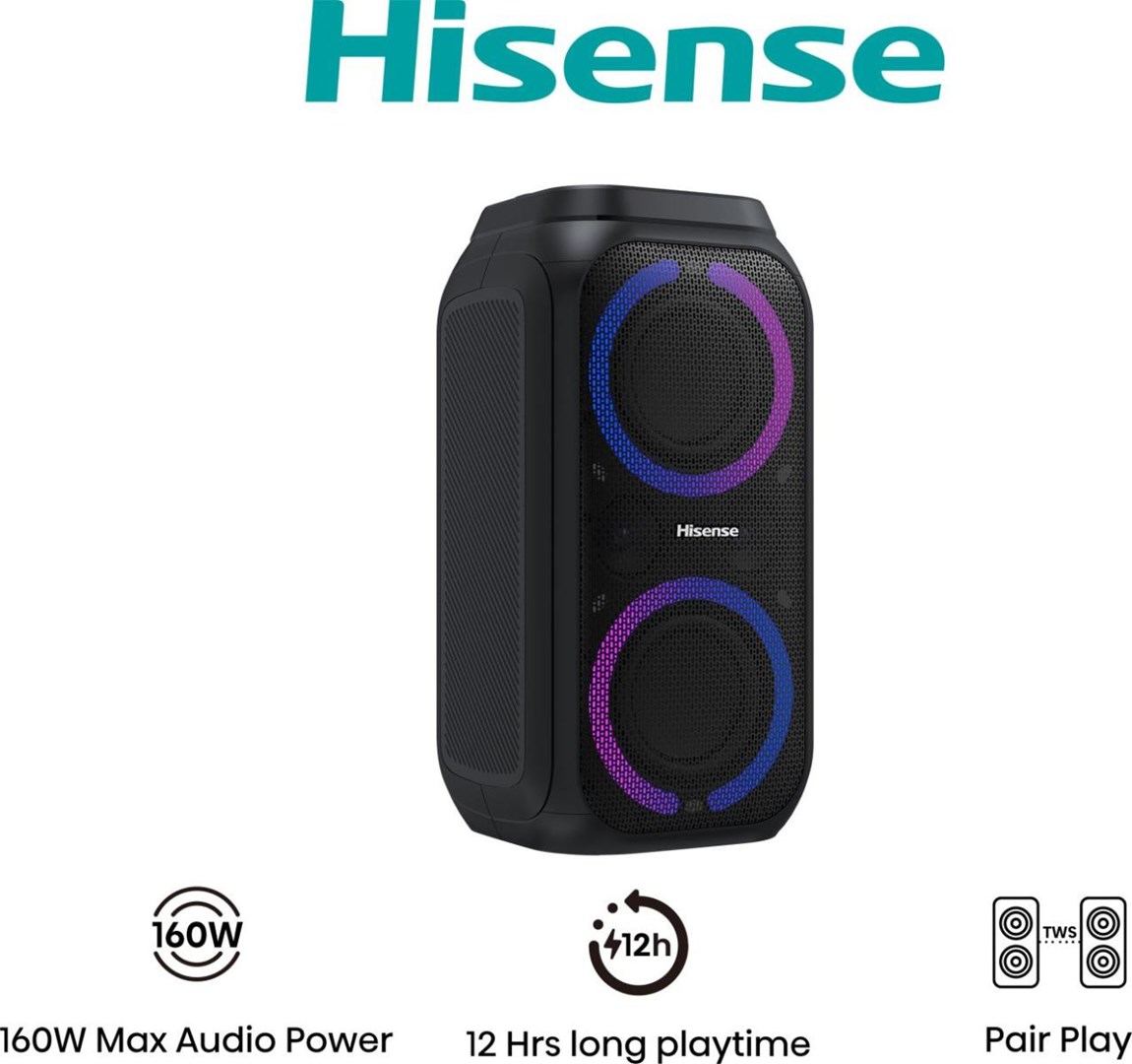 HISENSE  Party Rocker 160 Party Speaker