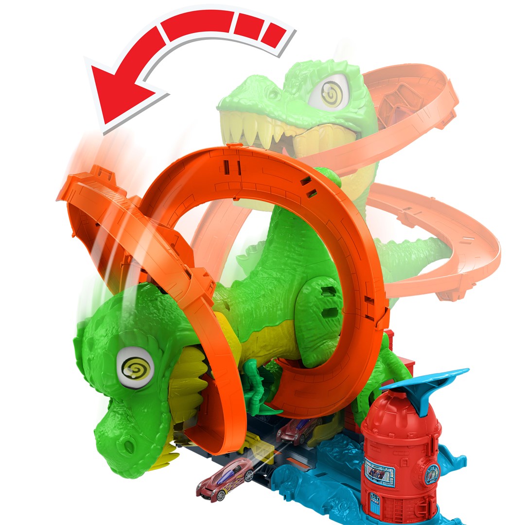Mattel Hot Wheels City T-Rex Blaze